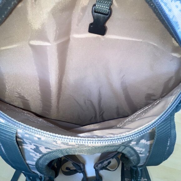 Code Alpha Men’s Light Green Nylon Digital Camo 4.5” Expandable Tactic Backpack - Picture 10 of 15